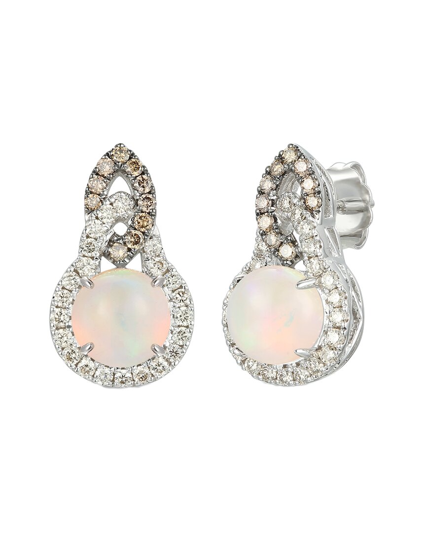 Le Vian Euphoria Chocolate 14k 1.57 Ct. Tw. Diamond & Opal Earrings