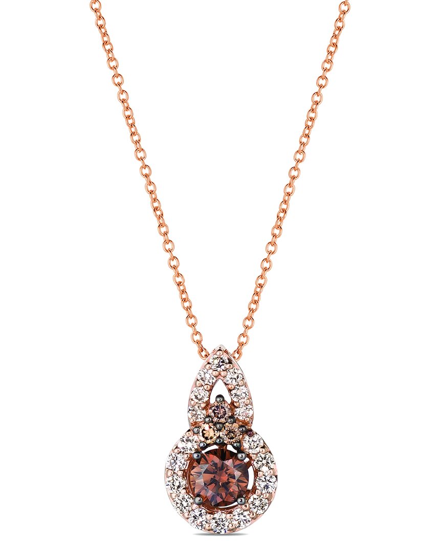 Le Vian Euphoria Chocolate 14k 0.13 Ct. Tw. Diamond Pendant