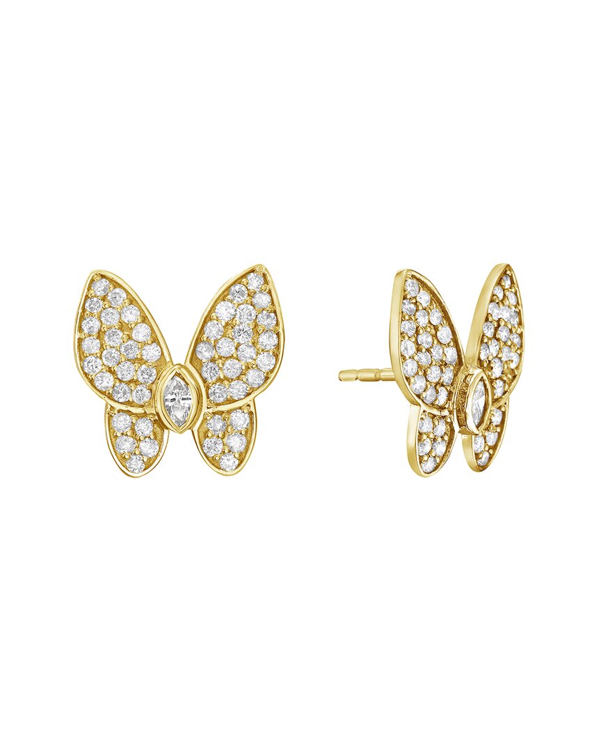 Forever Creations Usa Inc. Forever Creations 14k 0.68 Ct. Tw. Diamond Studs