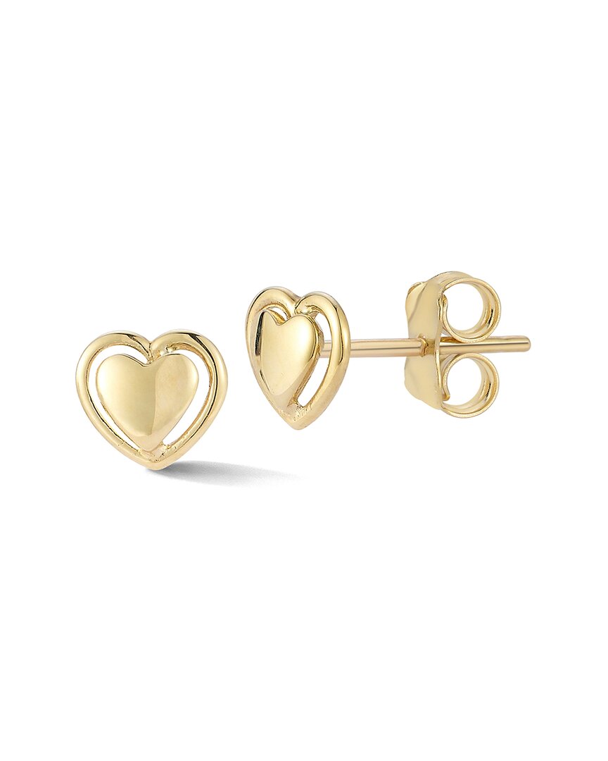 Ember Fine Jewelry 14k Heart Studs