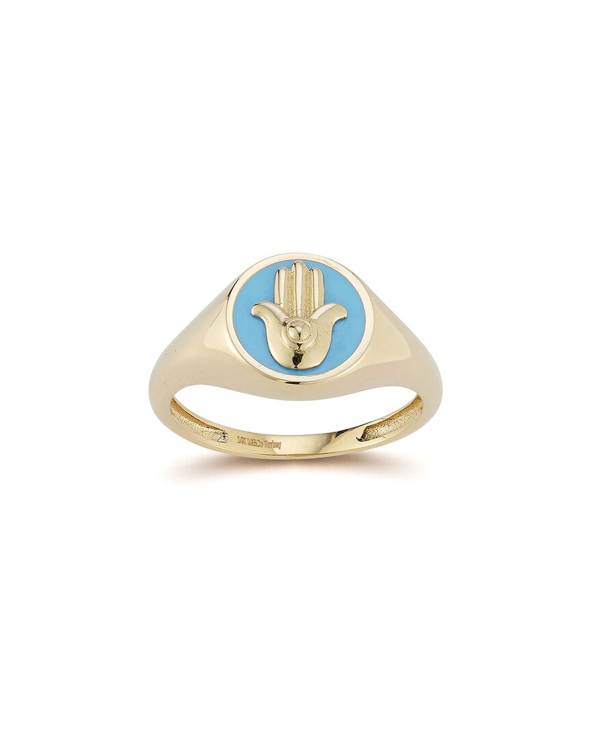 Ember Fine Jewelry 14k Hamsa Signet Ring