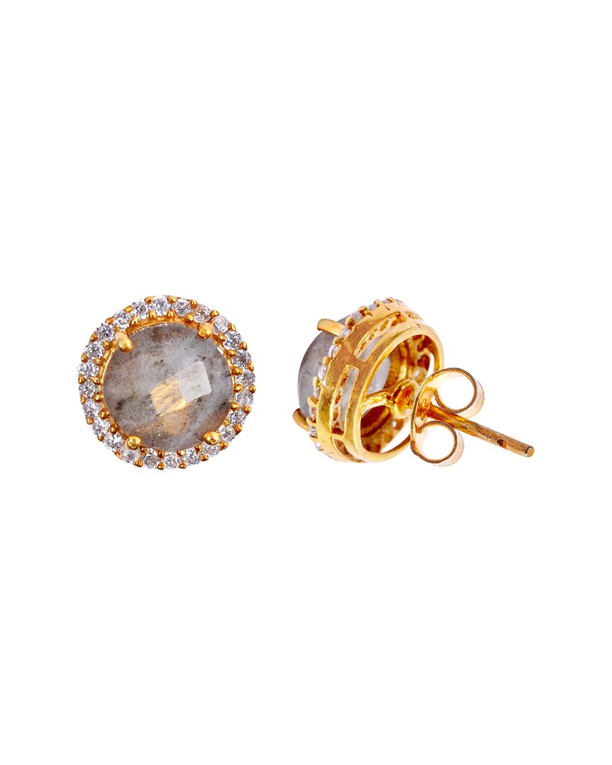 Liv Oliver 9.00 Ct. Tw. Labradorite Earrings