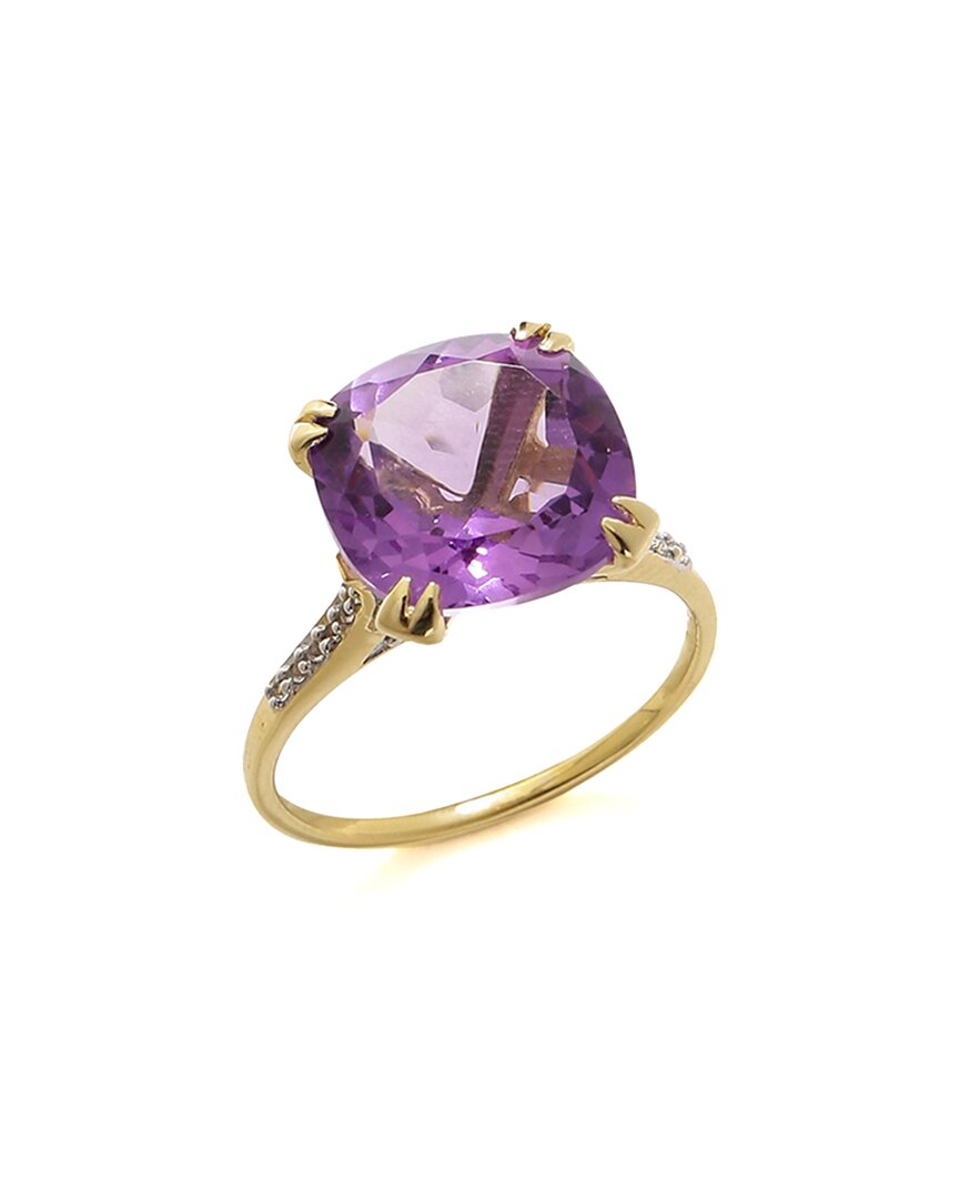 Tiramisu 10k 6.21 Ct. Tw. Gemstone Ring