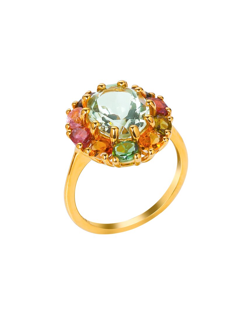 Tiramisu 10k 4.84 Ct. Tw. Gemstone Ring