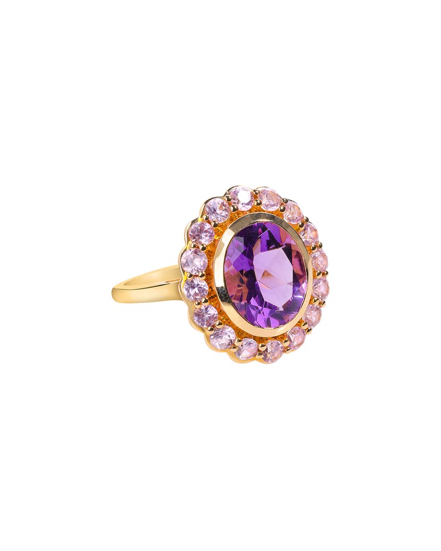 Tiramisu 14k 3.82 Ct. Tw. Gemstone Ring