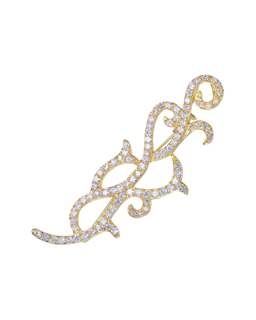 Genevive 14k Over Silver Pin