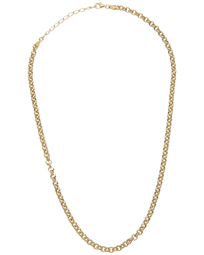Argento Vivo Gold Rolo Chain Necklace