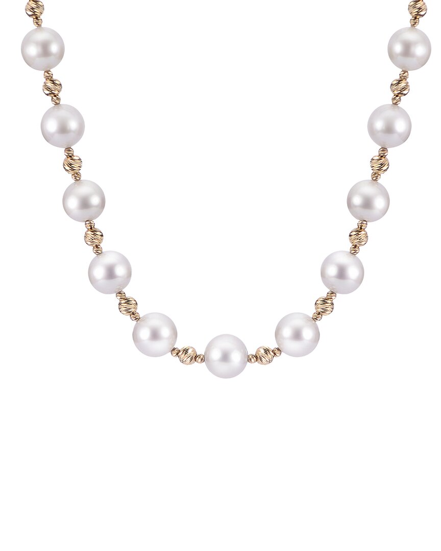 Pearls Brilliance 14k 7.5-8mm Pearl Necklace