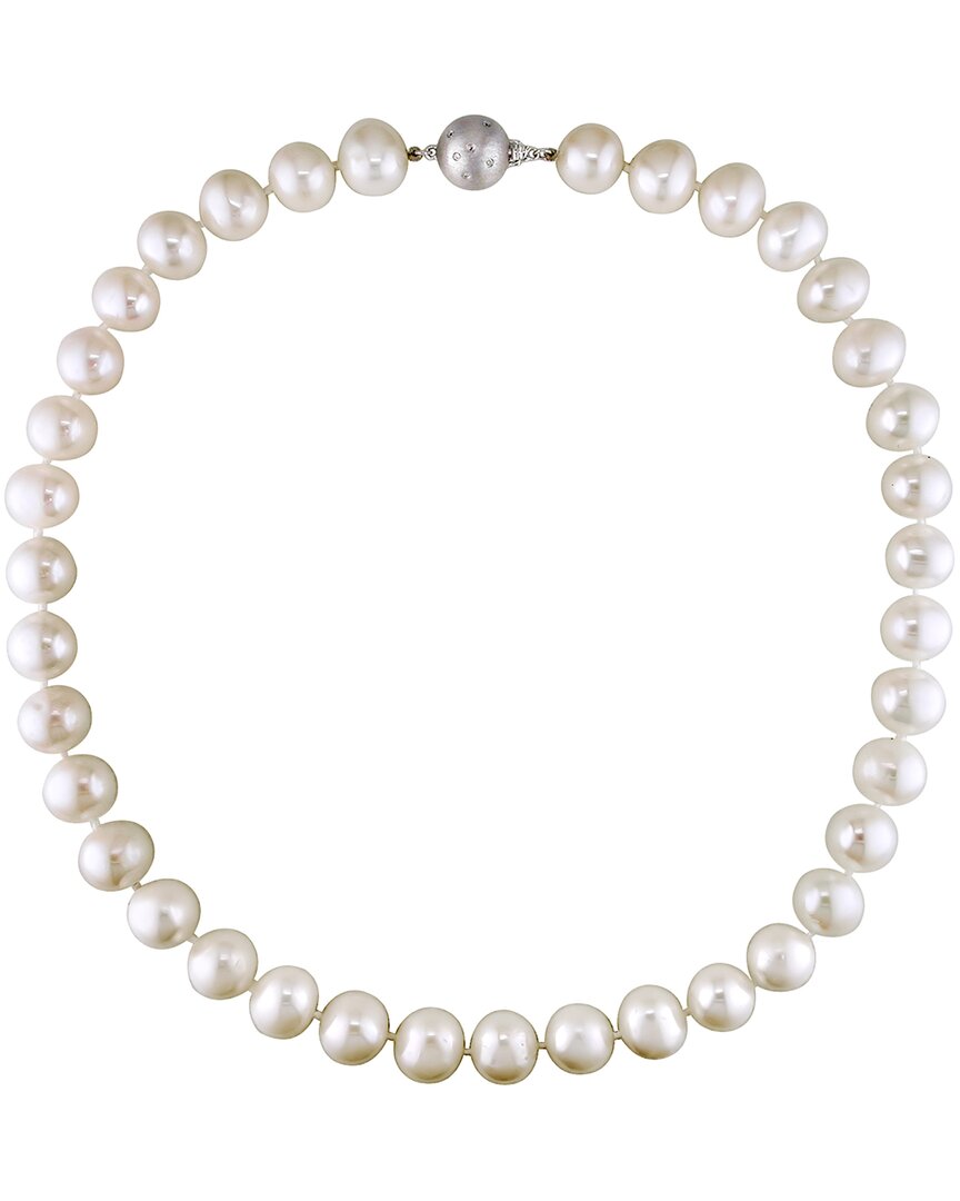 Pearls 14k 11-12mm Pearl Strand Necklace