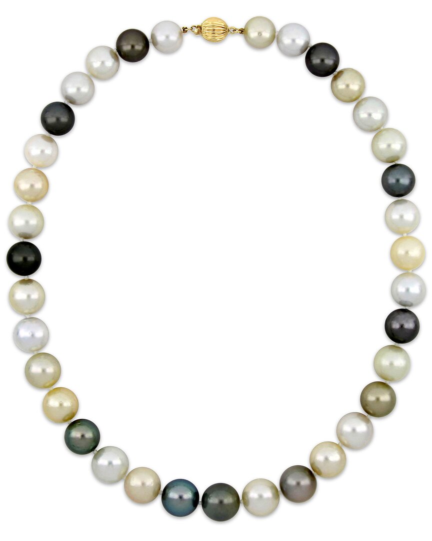 Pearls 14k 11-13mm Pearl Strand Necklace