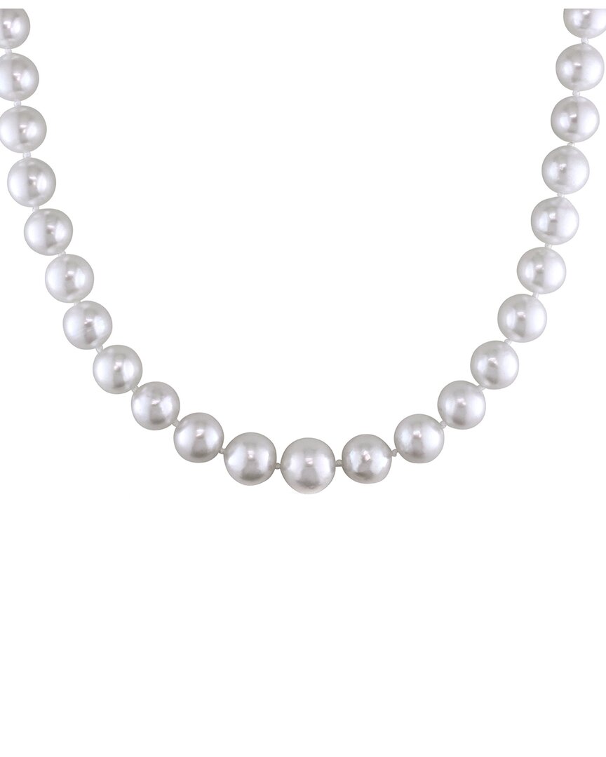 Pearls 14k 9-11mm Pearl Graduated Strand Necklace