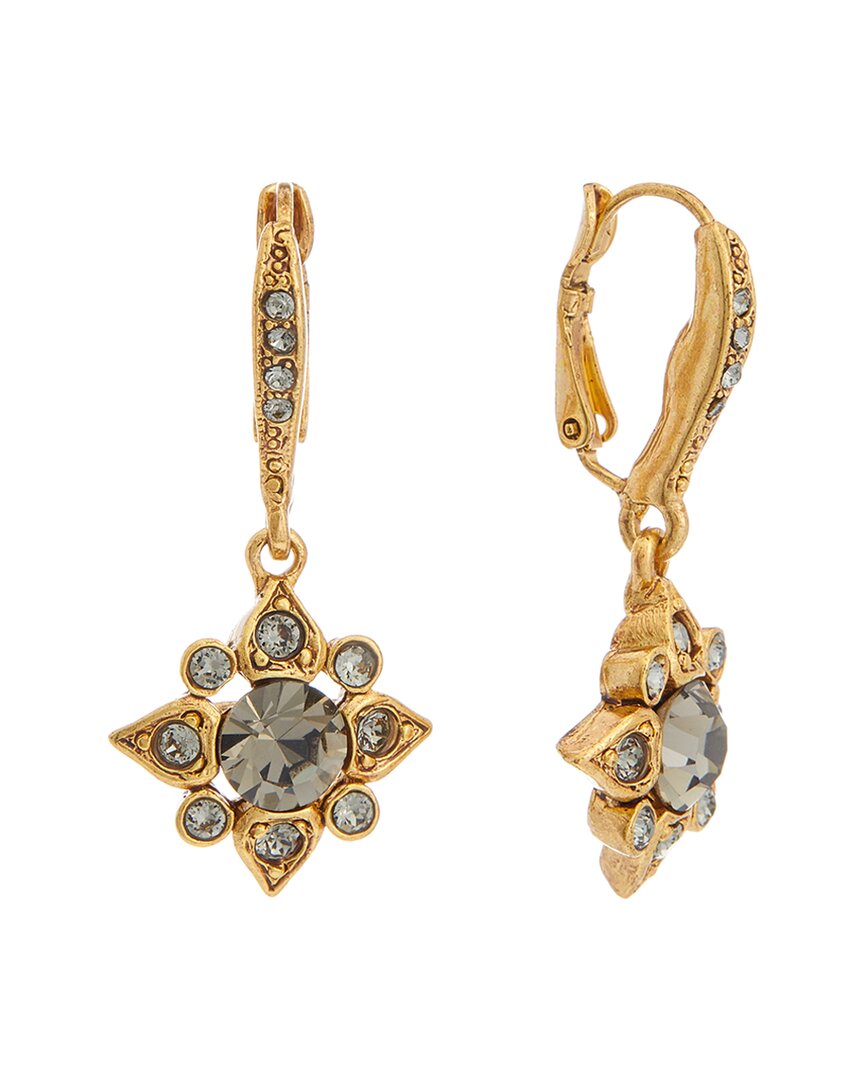 Oscar De La Renta 24k Classic Delicate Star Earrings In Gold
