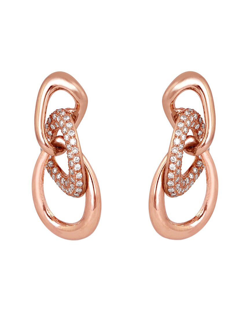 Le Vian 14k Strawberry Gold 0.49 Ct. Tw. Diamond Earrings