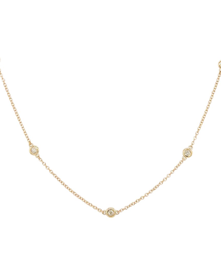 Sabrina Designs 14k 0.37 Ct. Tw. Diamond By The Yard Necklace