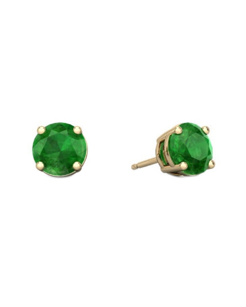 Forever Creations Usa Inc. Signature Collection 14k 1.40 Ct. Tw. Emerald Studs