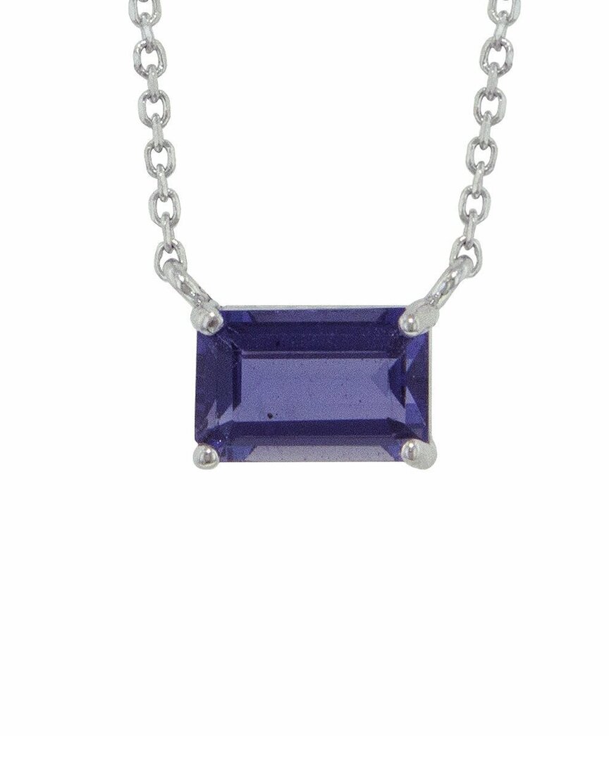 Forever Creations Usa Inc. Signature Collection 14k 2.30 Ct. Tw. Sapphire Pendant Necklace