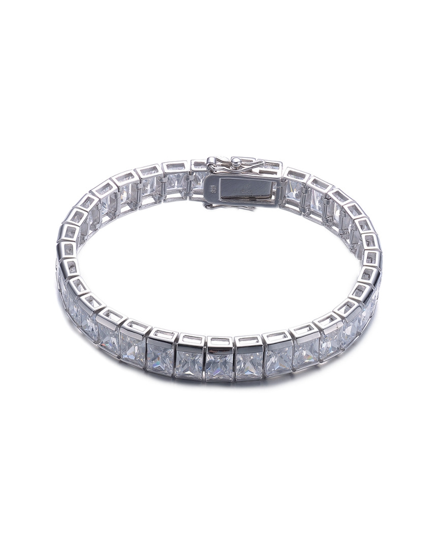 Genevive Silver Cz Bracelet