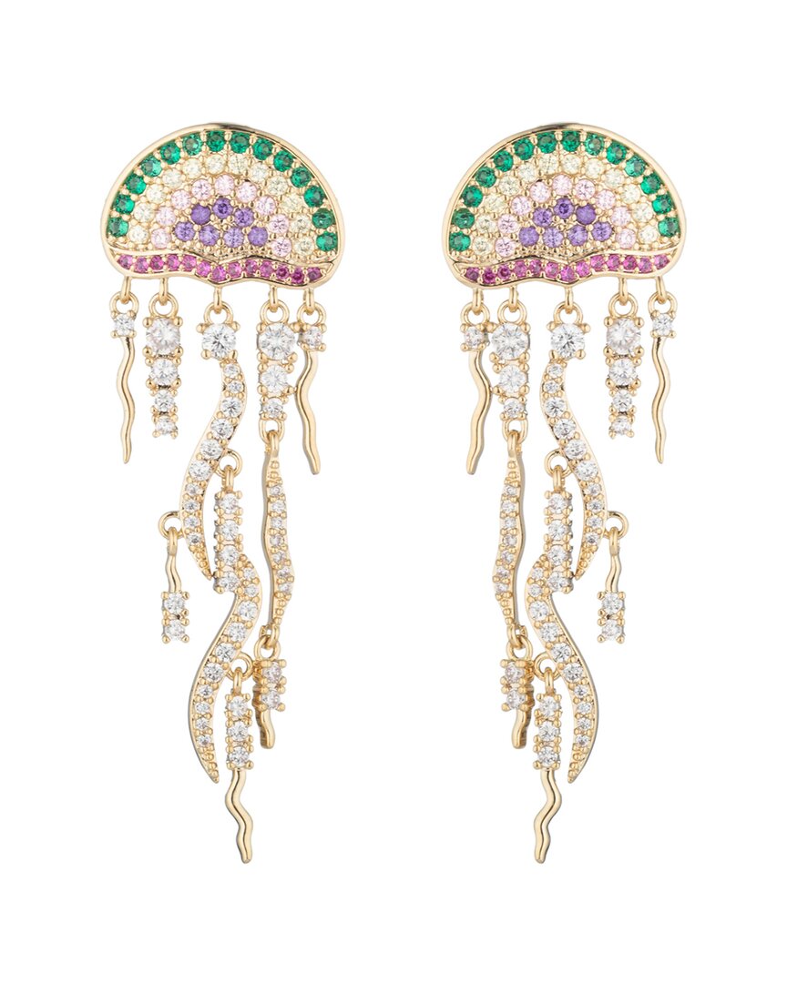 Shop Eye Candy La Cz Jellyfish Drop Earrings