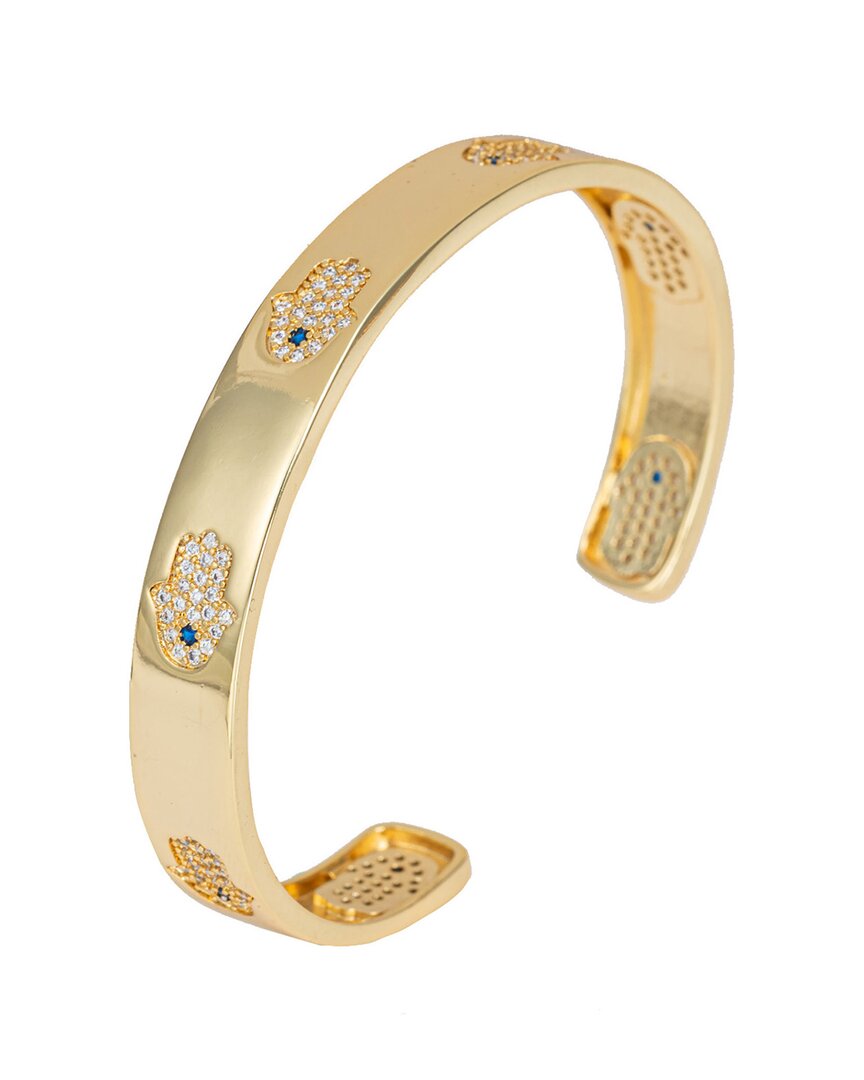 Eye Candy La Luxe Cz Anna Cuff Bracelet