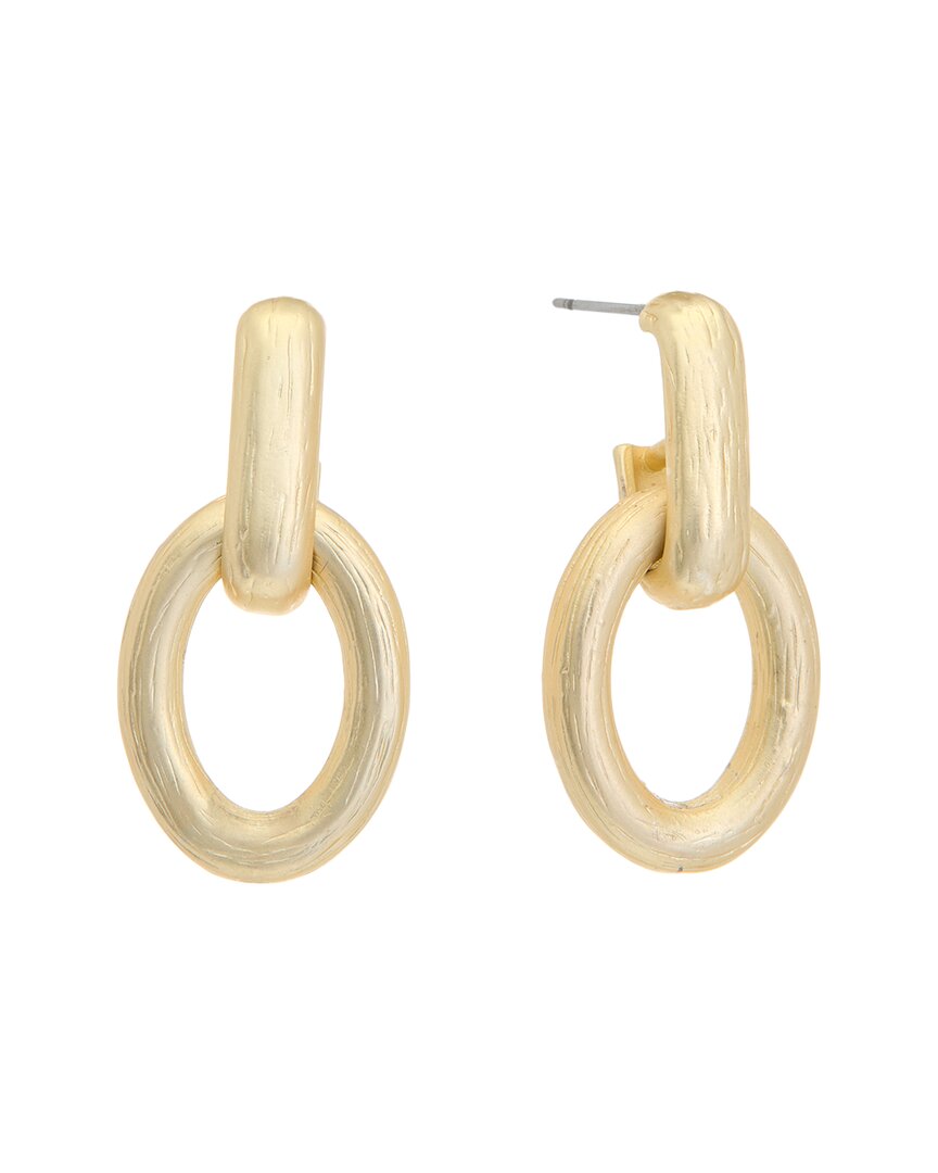 Juvell 18k Plated Drop Link Earrings