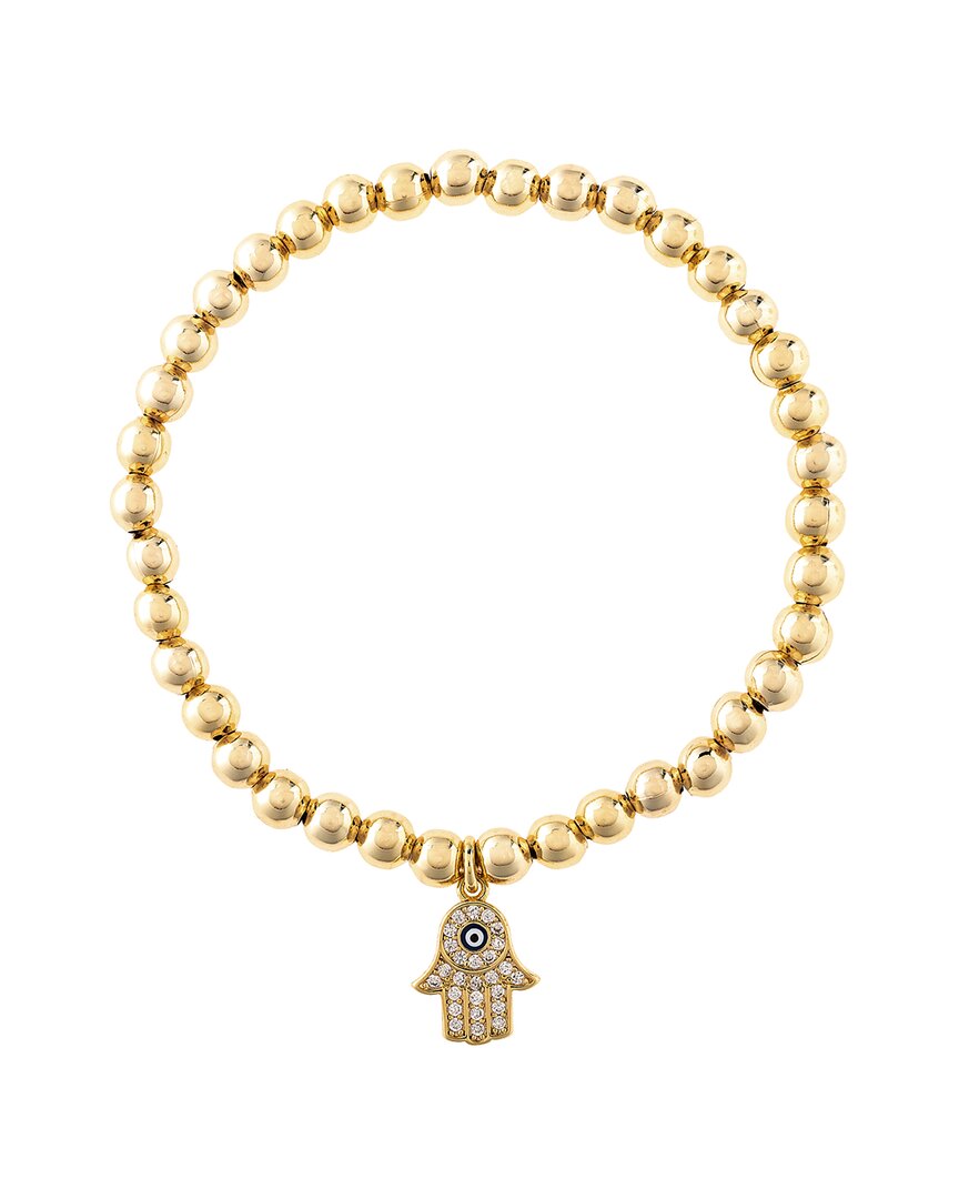 Rivka Friedman 18k Plated Cz Bracelet