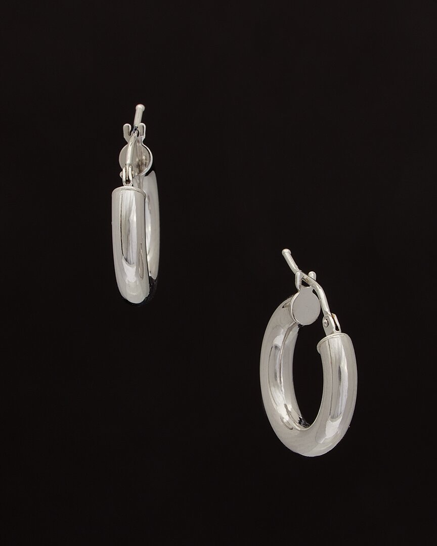 Italian Gold 14k Polished Hoops