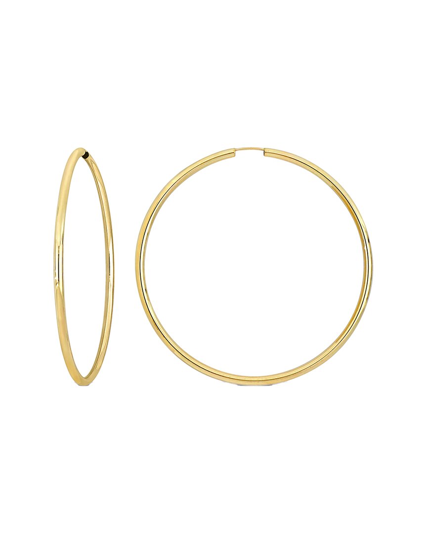 Italian Gold 14k Hoops