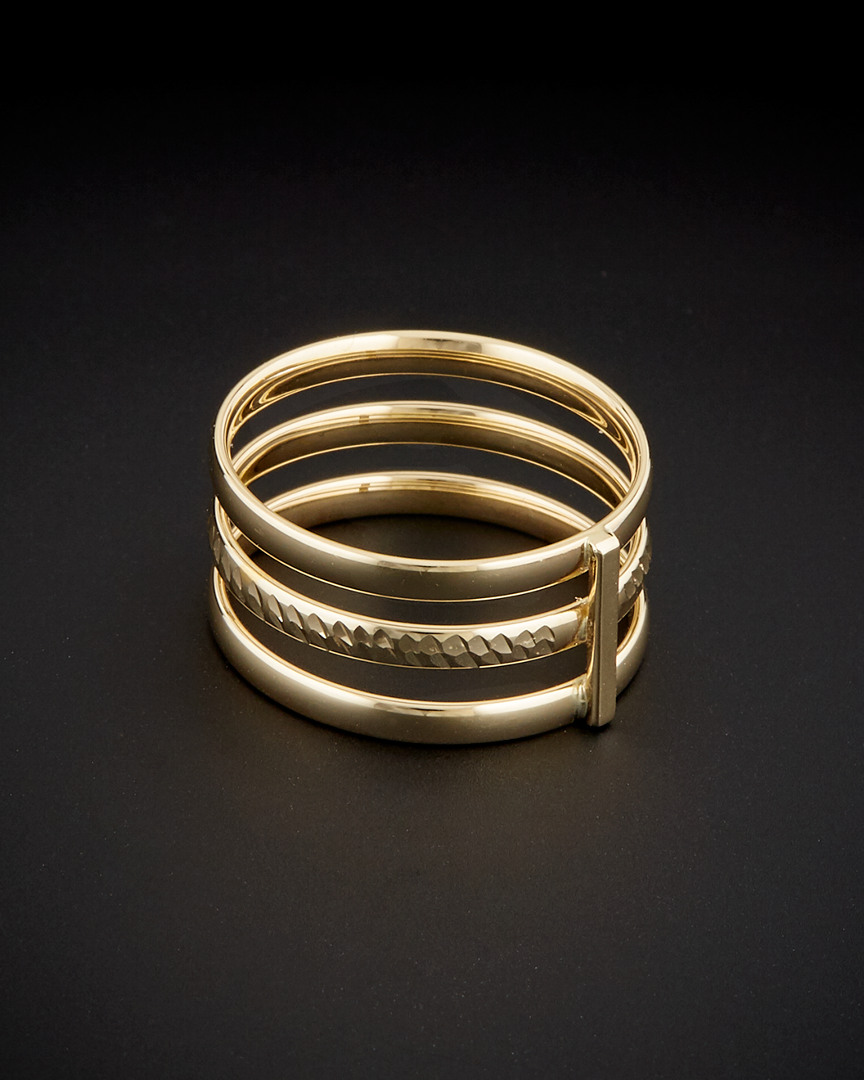 Italian Gold Triple Band Ring