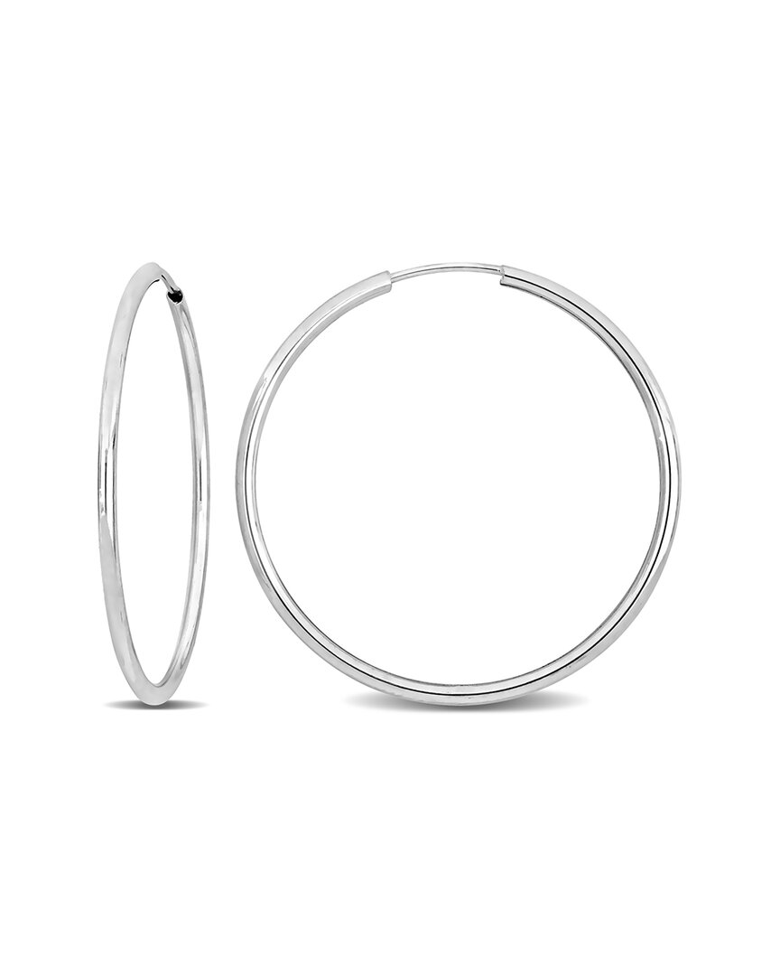 Italian Gold 14k  Hoops