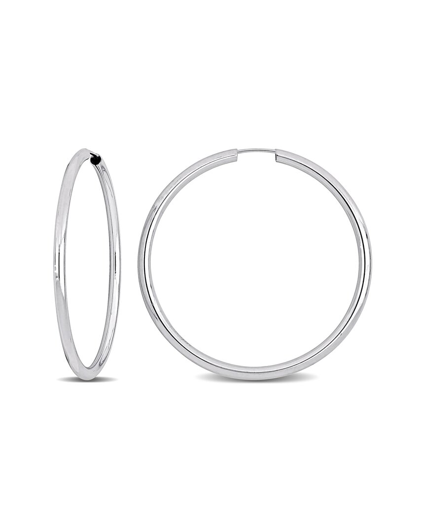 Italian Gold 14k  Hoops