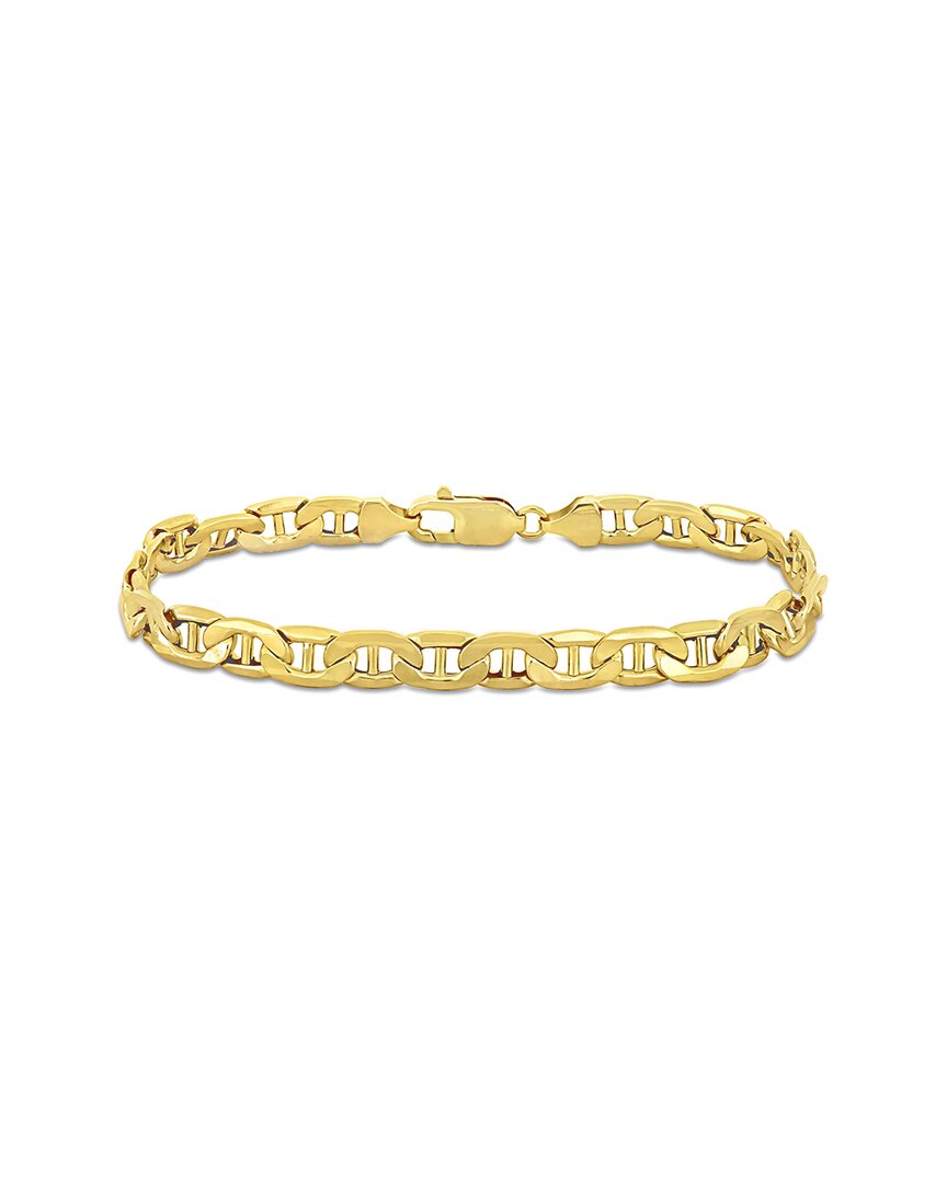 Italian Gold 10k Marine Link Chain Bracelet