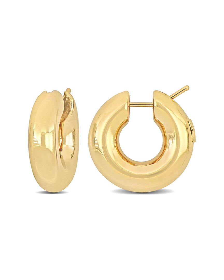 Italian Gold 14k Hoops
