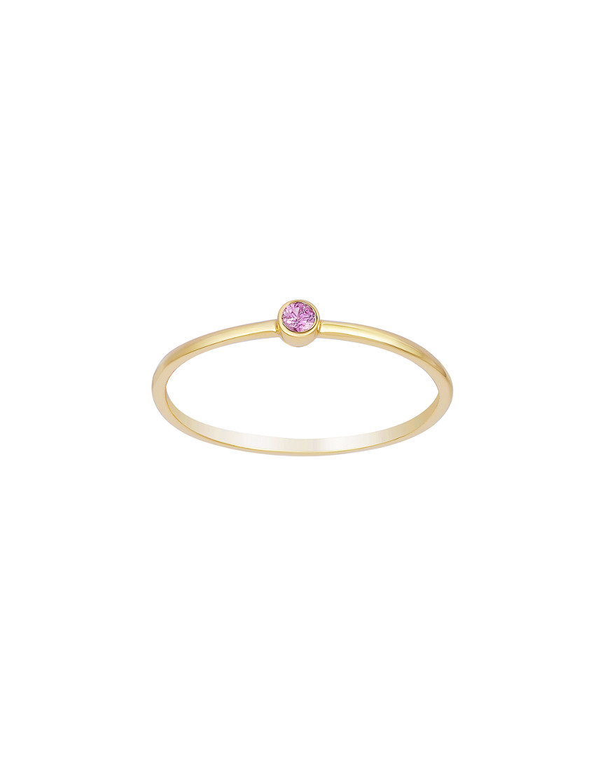 Shop Ariana Rabbani 14k Pink Sapphire Ring