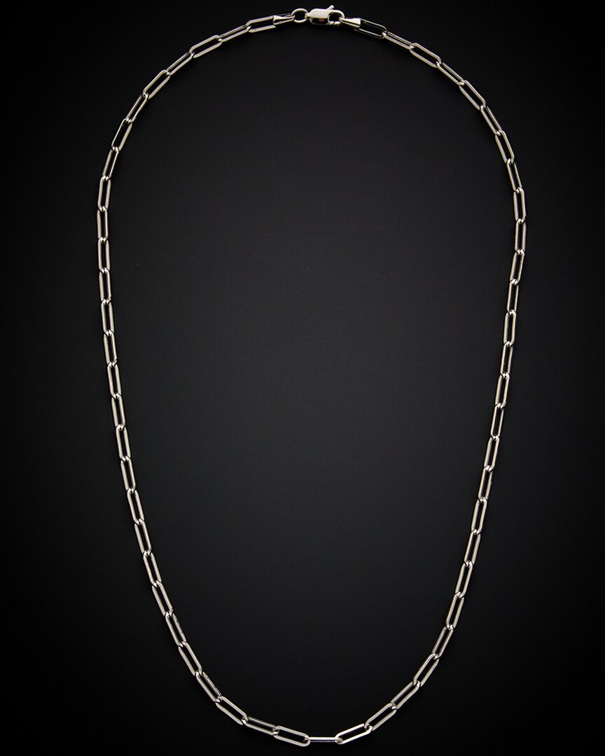 Italian Gold 14k  Paperclip Chain