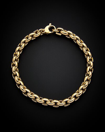 14K Italian Gold Rolo Bracelet