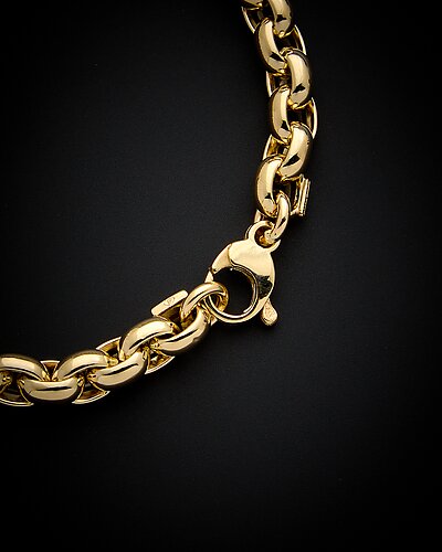 14K Italian Gold Rolo Bracelet