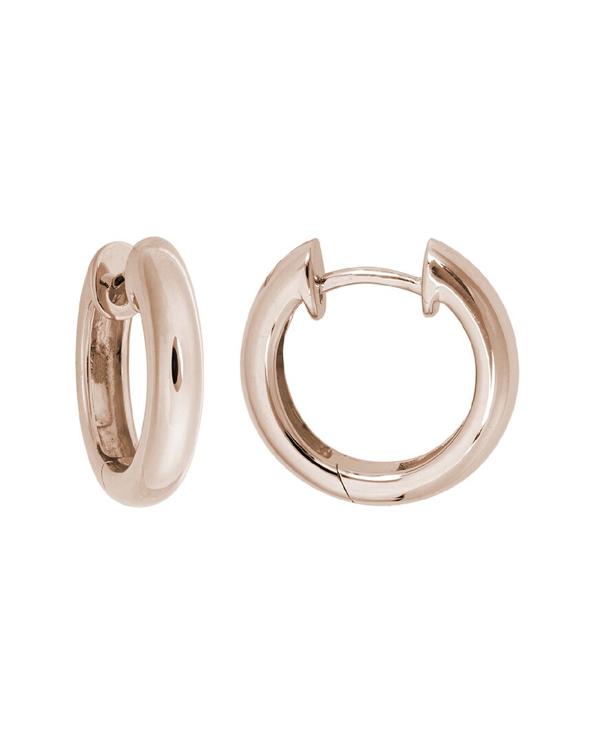 Non Branded 14k Rose Hoops
