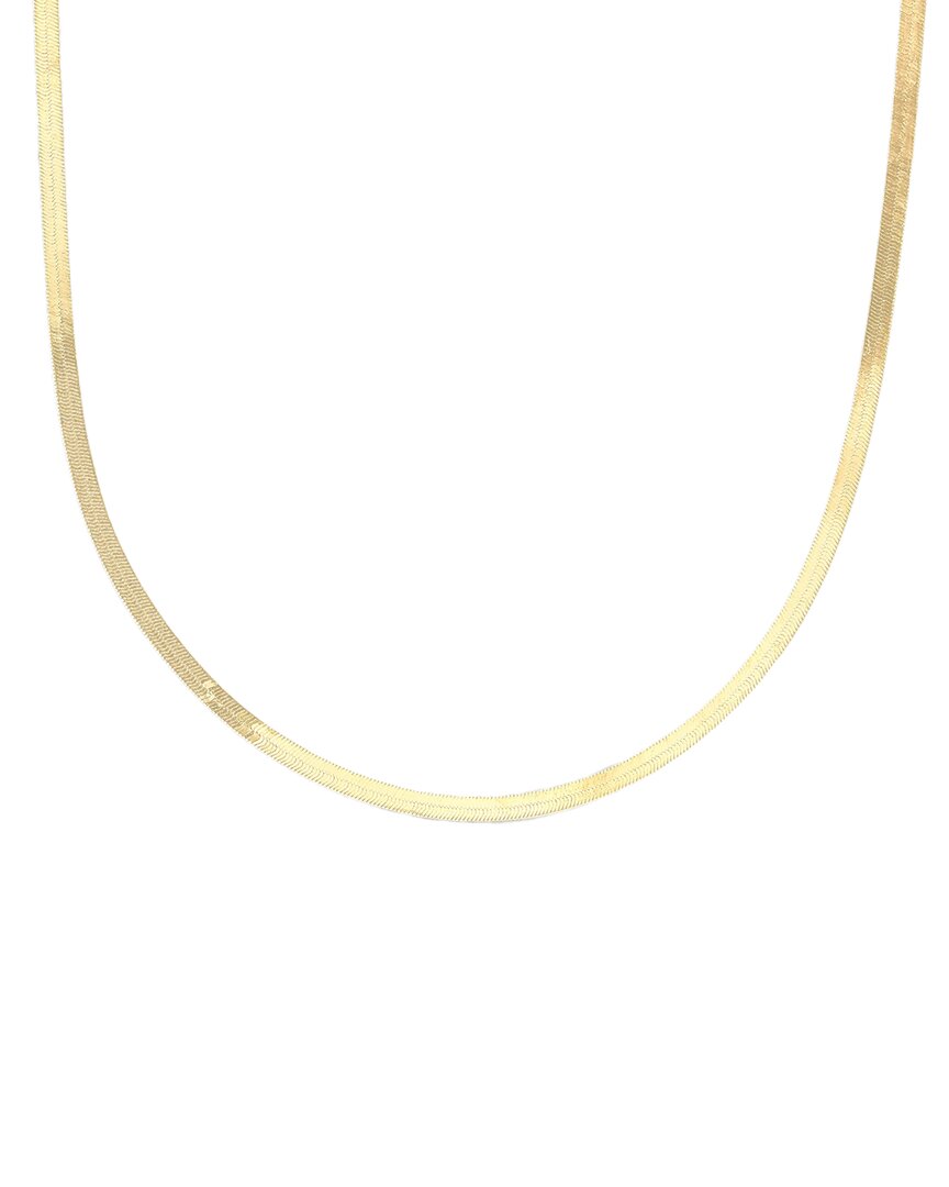 Pajure Fine Jewelry 14k Herringbone Chain Necklace