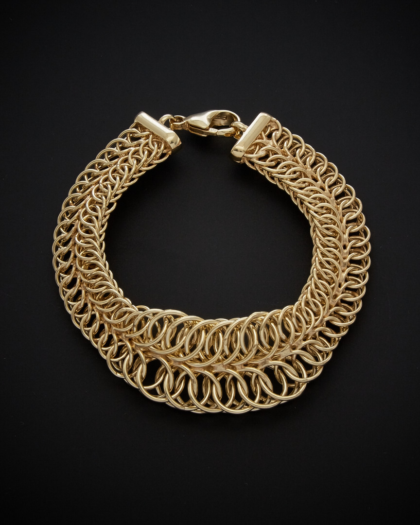 Italian Gold 14k  Link Bracelet