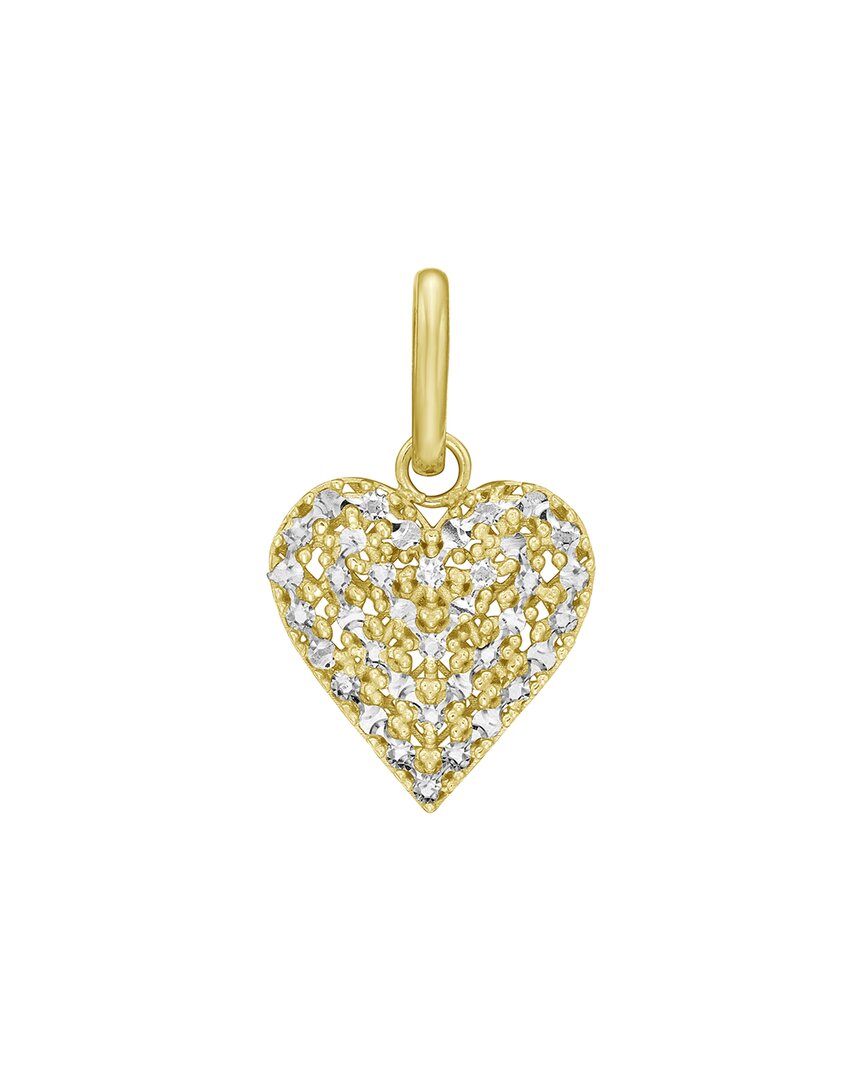 Italian Gold 14k Heart Charm