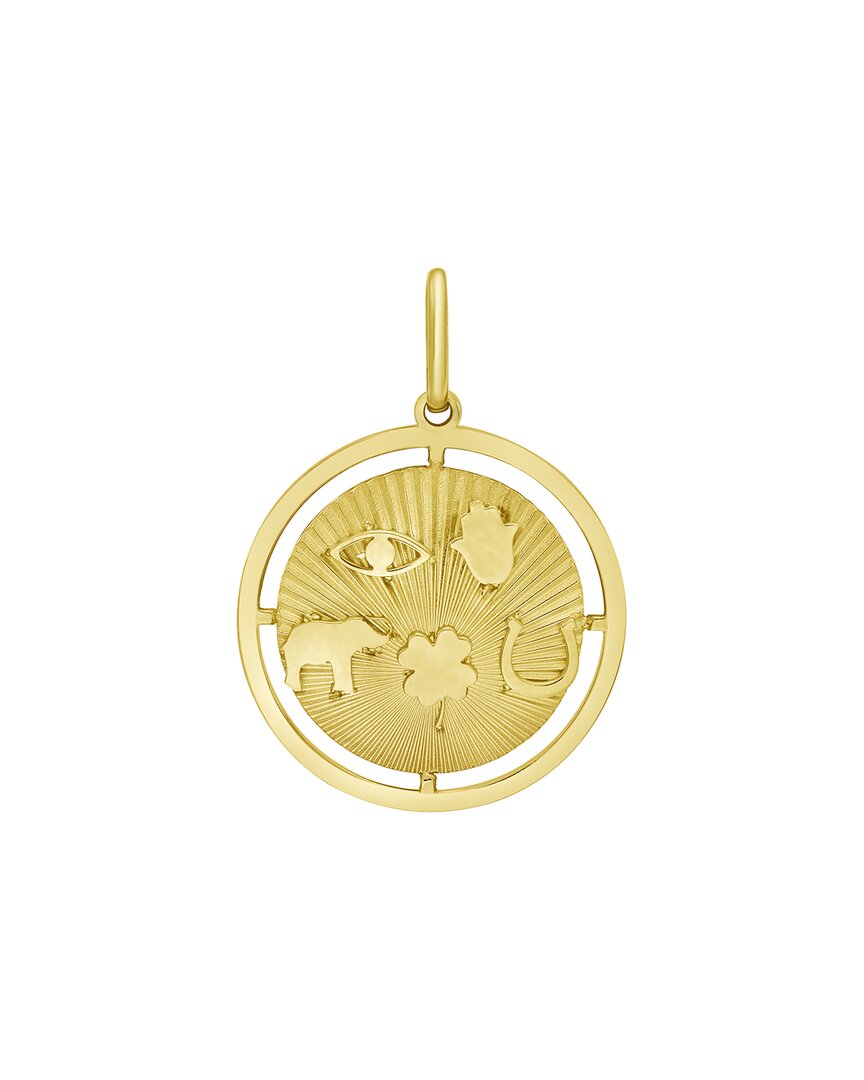 Italian Gold 14k Lucky Charm