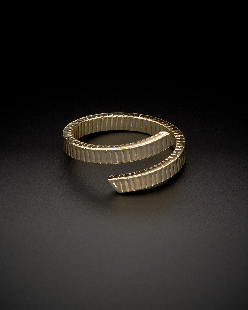 Italian Gold Bypass Ring