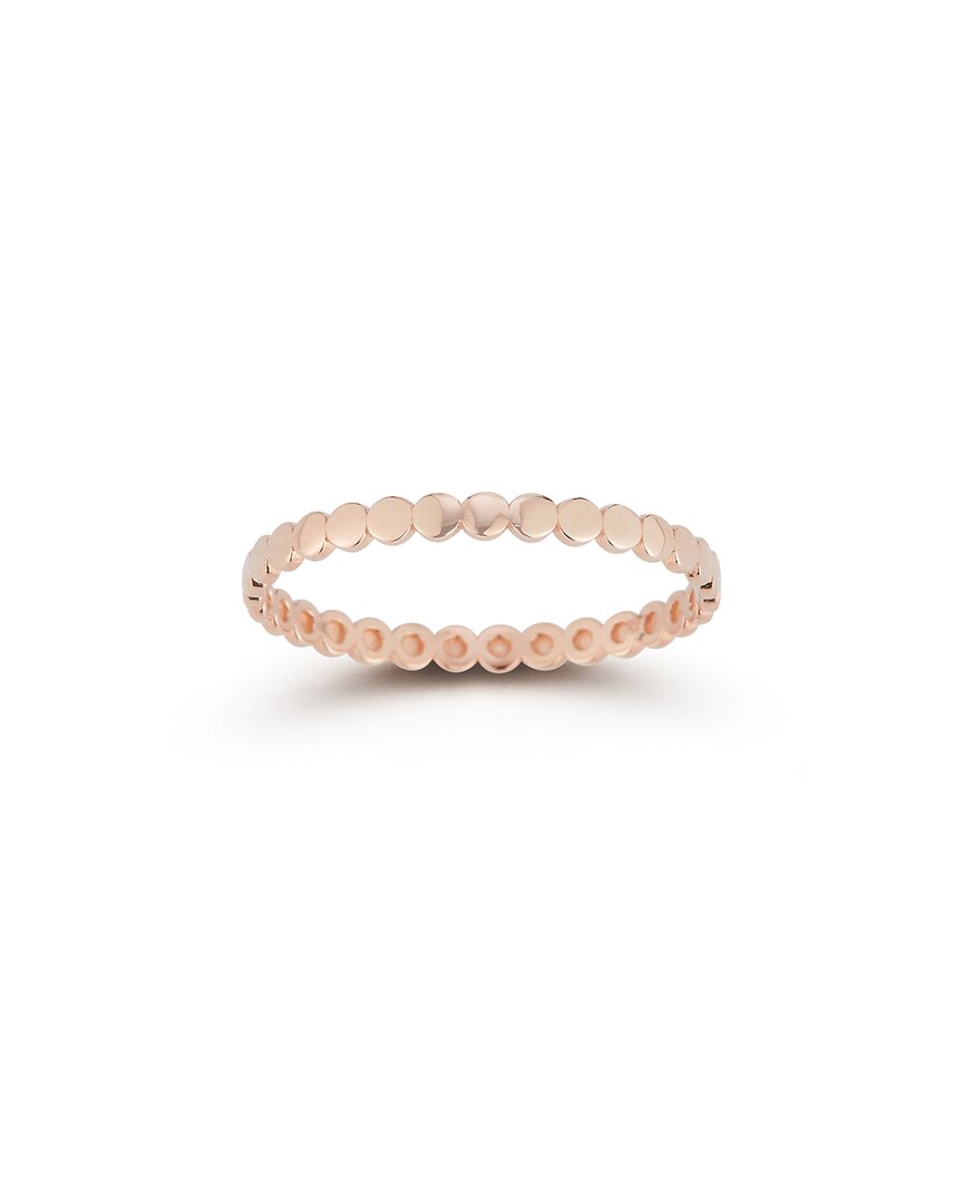 Ember Fine Jewelry 14k Rose Gold Bead Band Ring