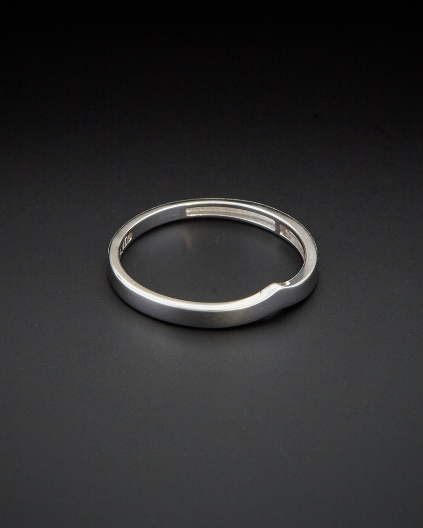 ITALIAN GOLD 14K ITALIAN GOLD CHEVRON BAND RING