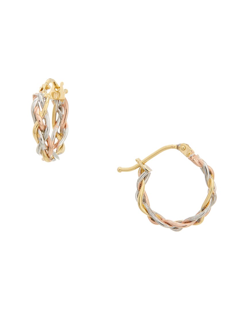 Italian Gold 14k Earrings In Gold