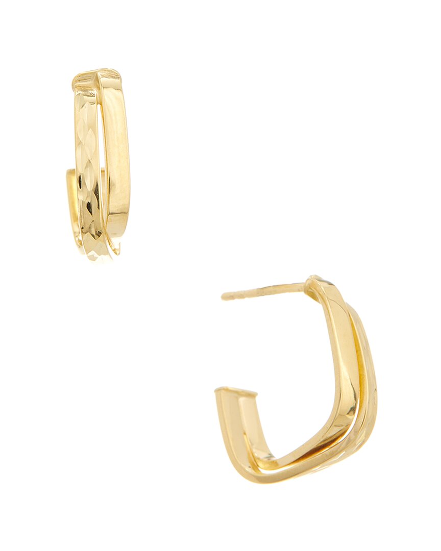 Italian Gold 14k Earrings In Gold