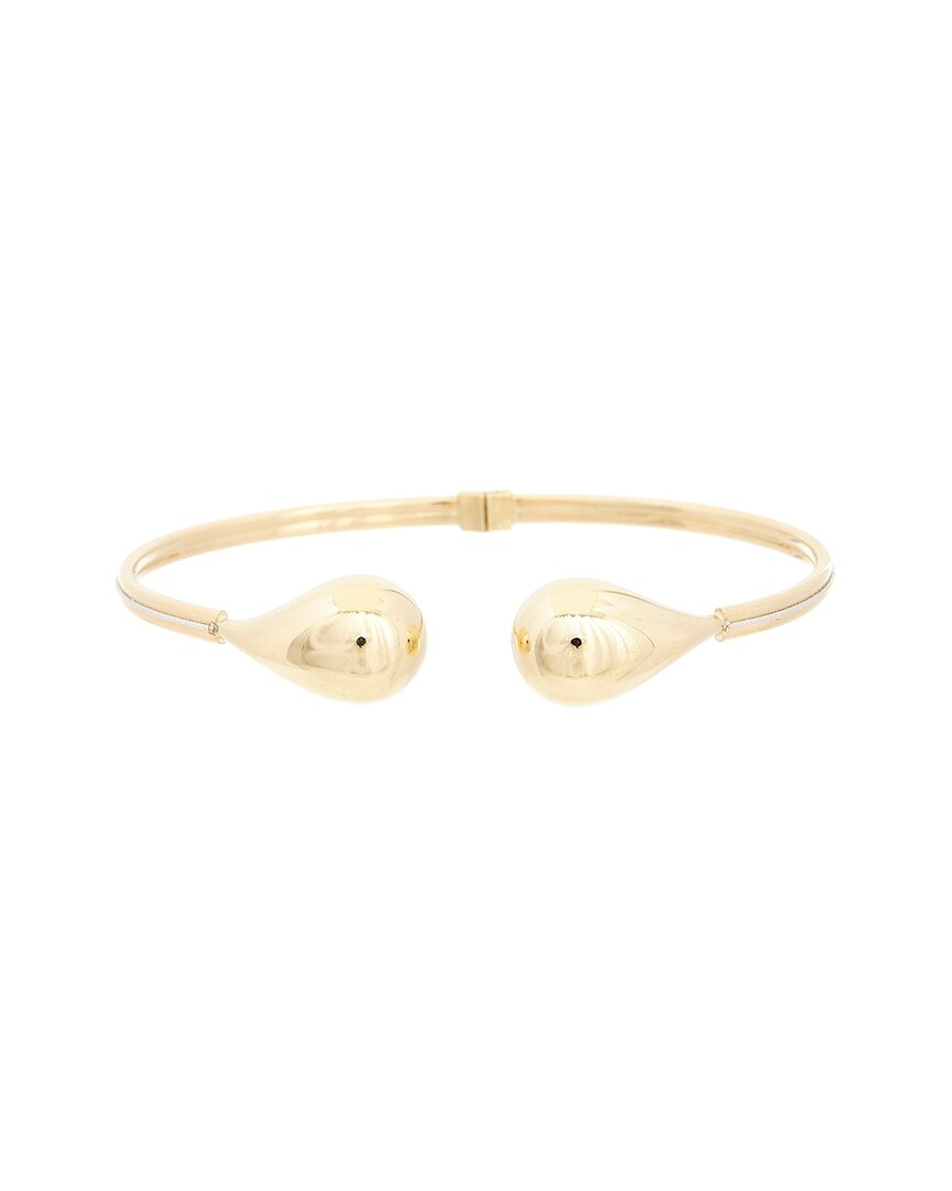 Italian Gold 14k Cuff In Gold
