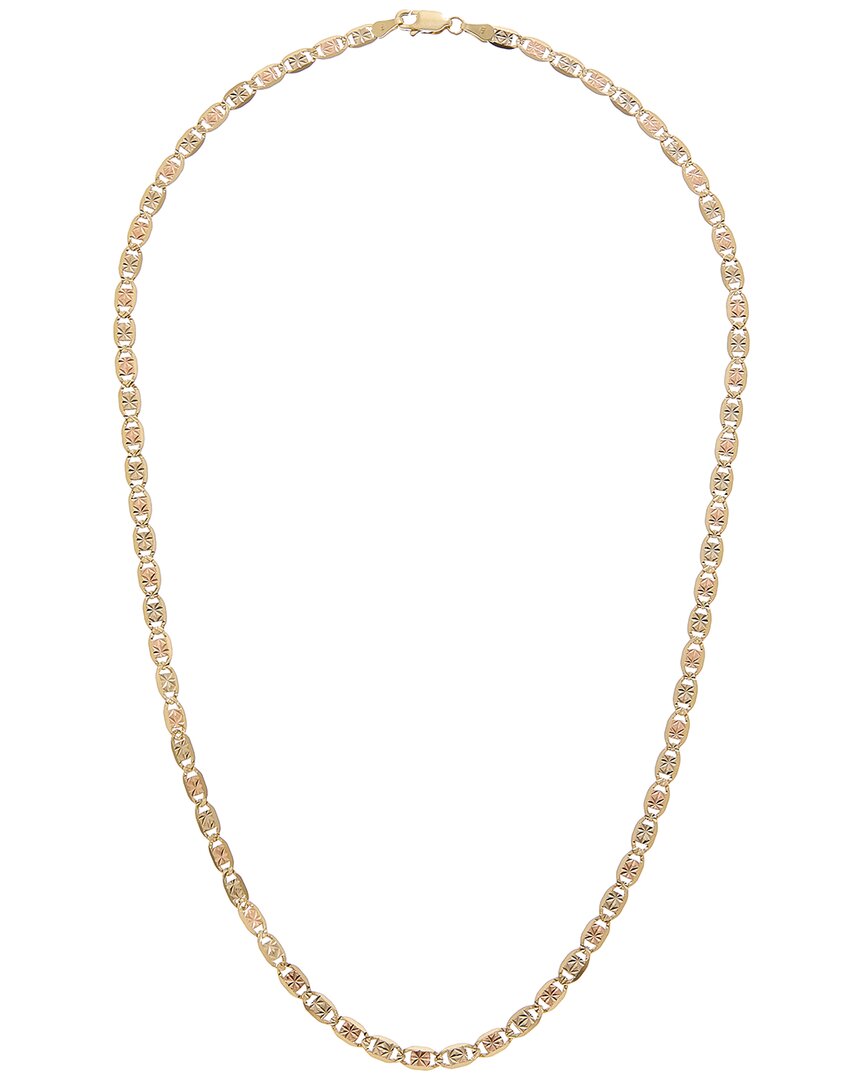 Italian Gold 14k Necklace In Gold