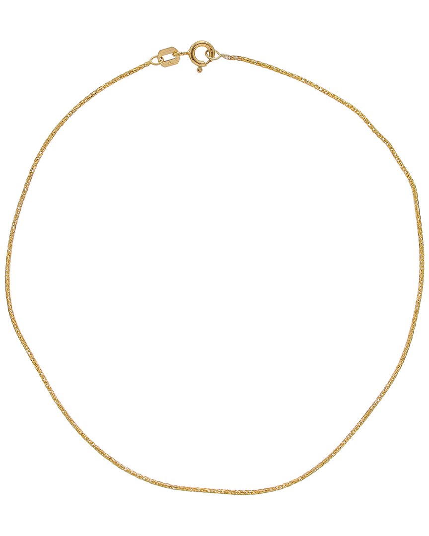 Italian Gold 14k Anklet In Gold