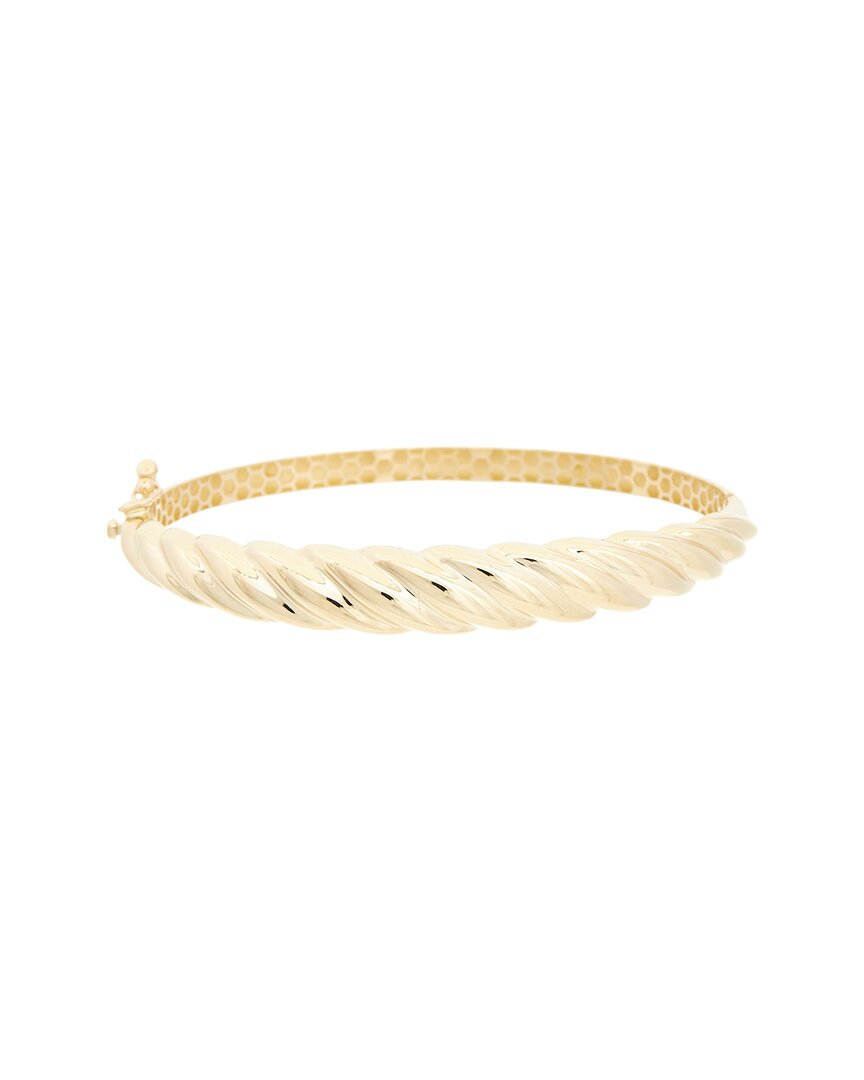 Italian Gold 14k Bangle In Gold